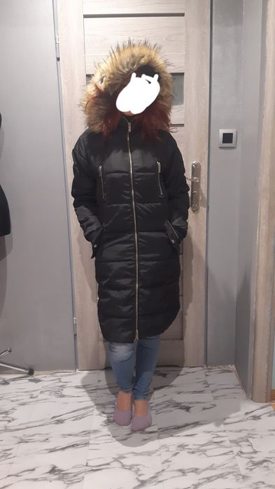 kurtka długa zimowa