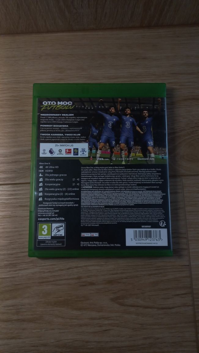 FIFA 22 Xbox Series X/S, Xbox One - gry xbox