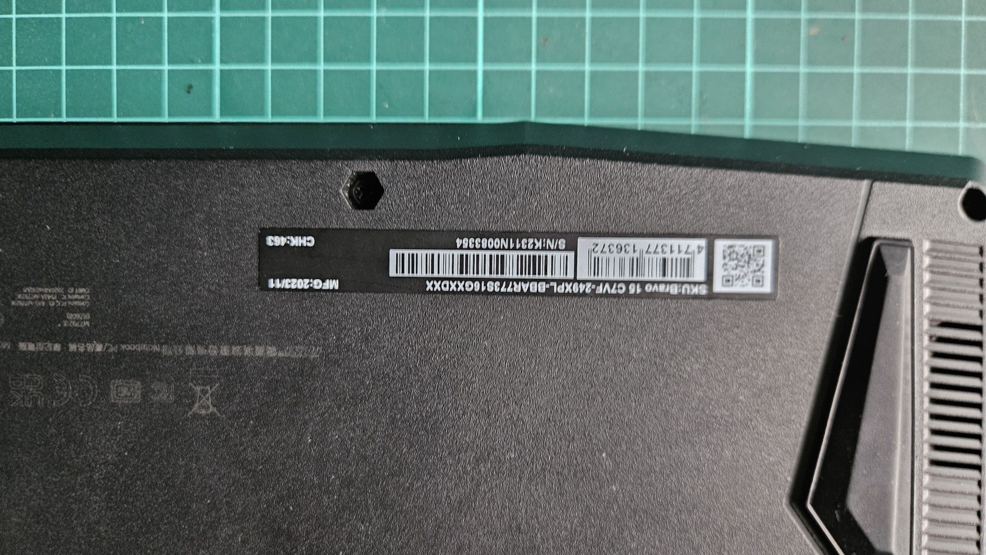 Laptop MSI Bravo 15 C7VF-249XPL z Win11 Pro