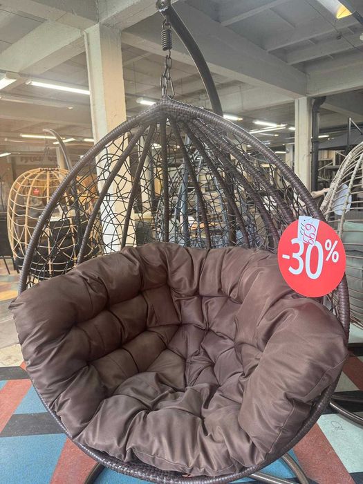 Fotel Wiszący Ogrodowy Kokon XXL Ostatnie Sztuki Promocja -30% !