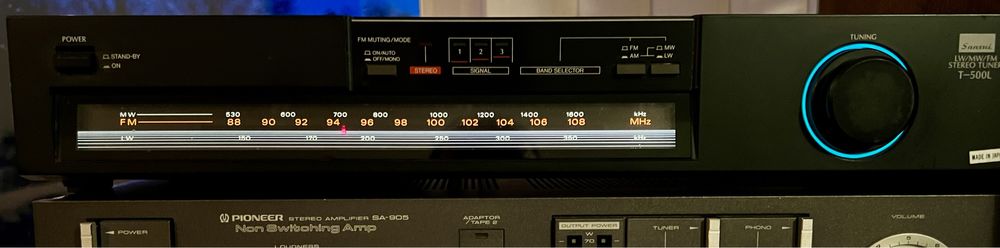 Sansui tuner T-500L