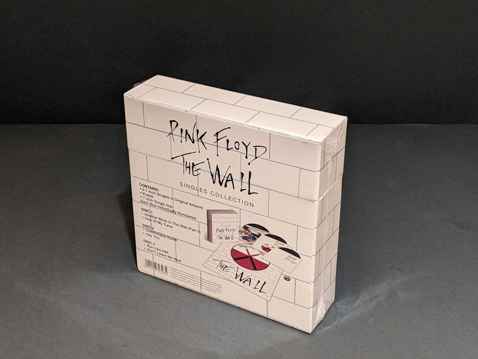 Pink Floyd The Wall Коллекционный набор 7" виниловая пластинка подарок