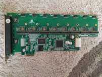 Karta do centralki Asterisk: OpenVox A800E 8 Port Analog PCI-E Card
