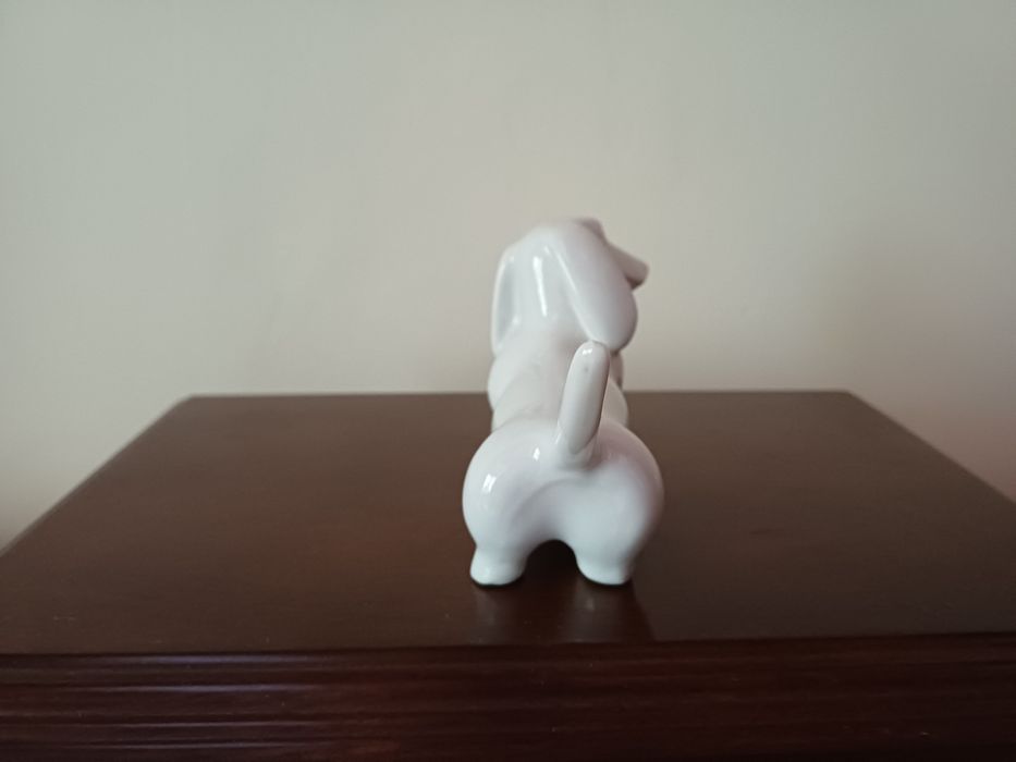 Figurka Pies Jamnik Giesche Bogucice