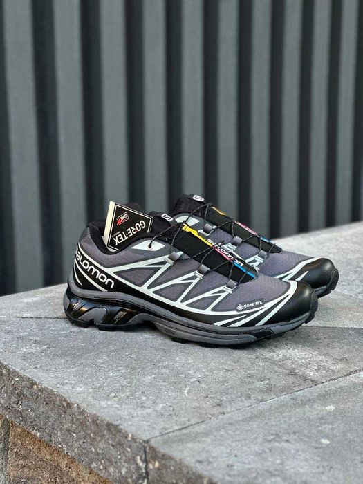 Salomon XT-6 Gore-Tex Grey Black
