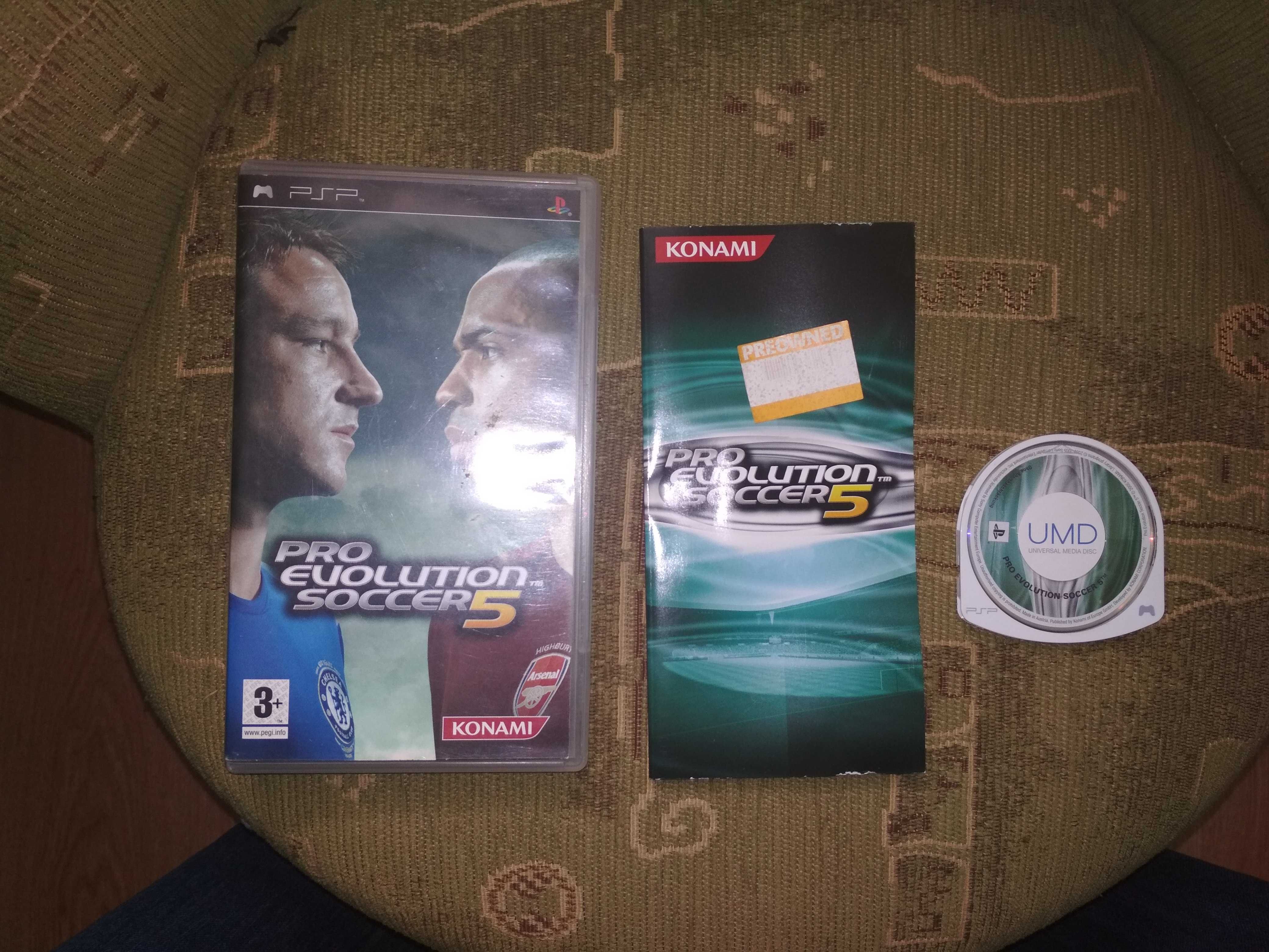 Gra Pro Evolution Soccer 5 PSP