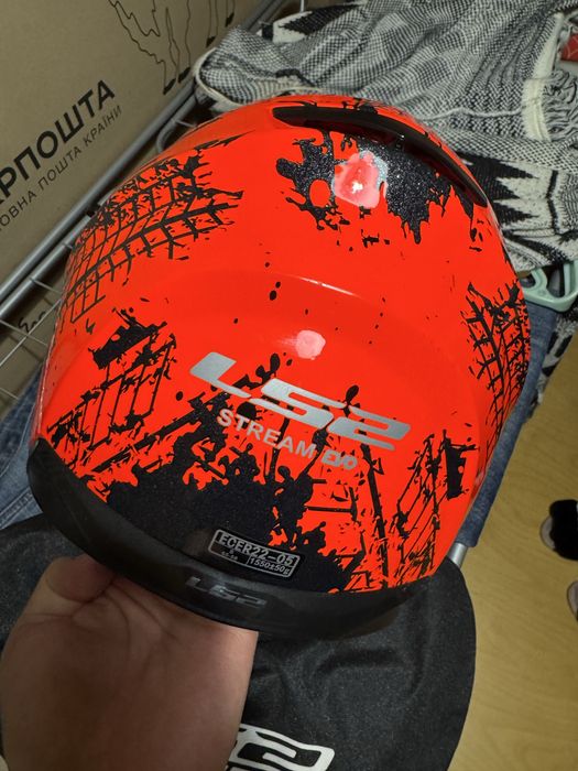 Мотошлем новый ls2 helmets ecer22-05