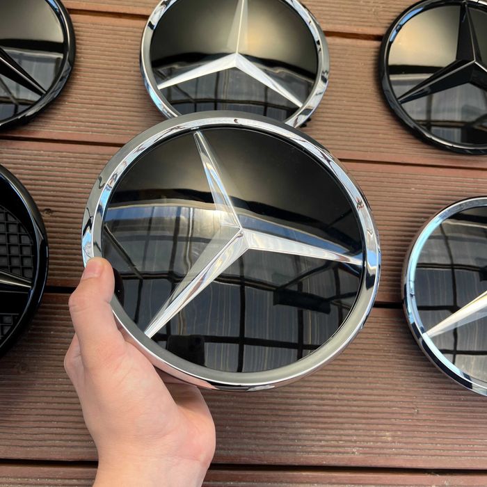 НОВАЯ емблема логотип Мерседес Mercedes под решетку W212W213W204X167