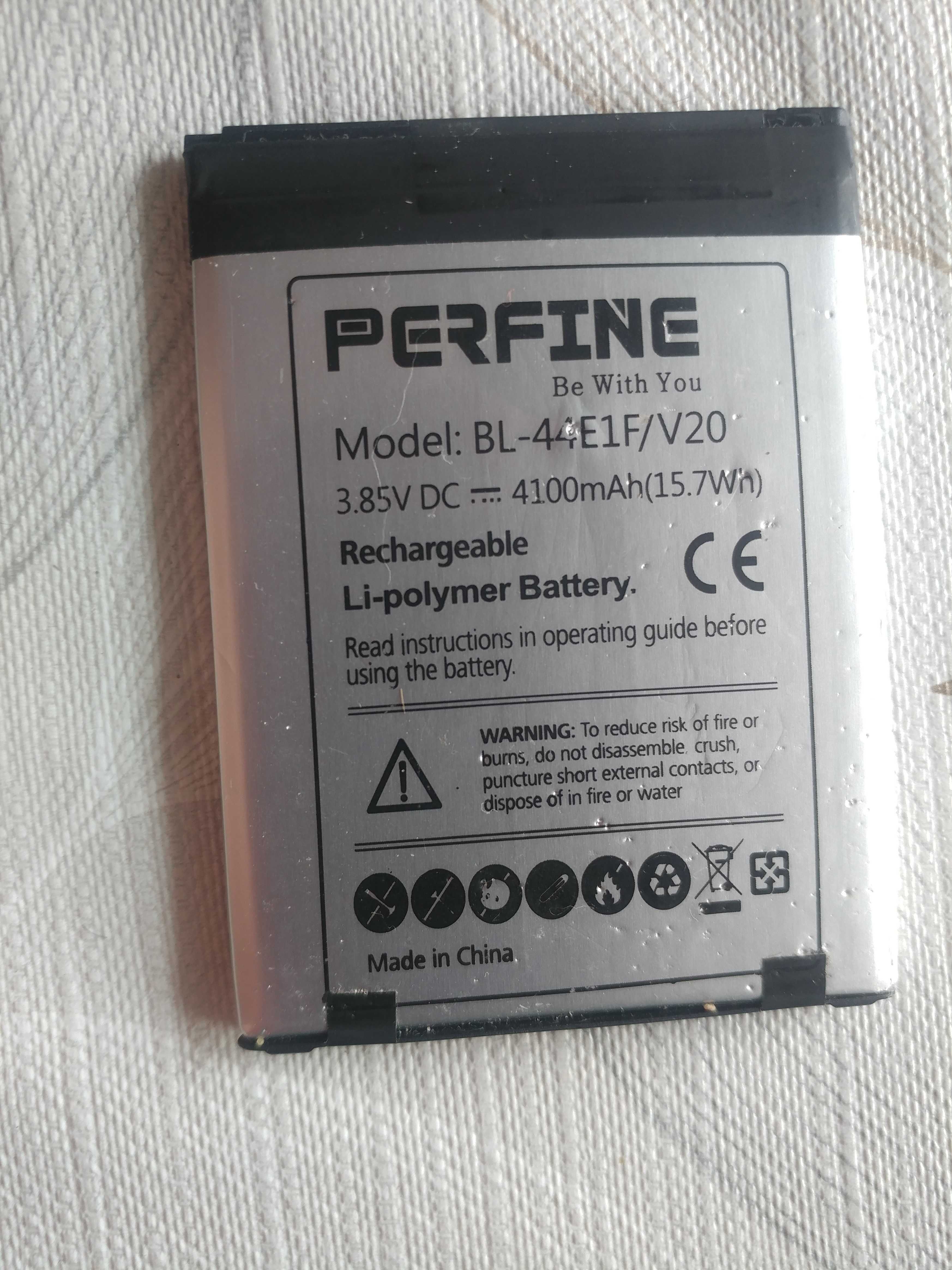 Perfine V20 powiększona bateria 4100 mAh BL-44E1F LG V20