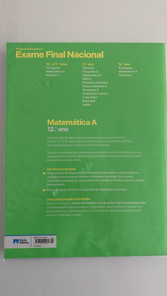 Preparação Exame - Matematica A