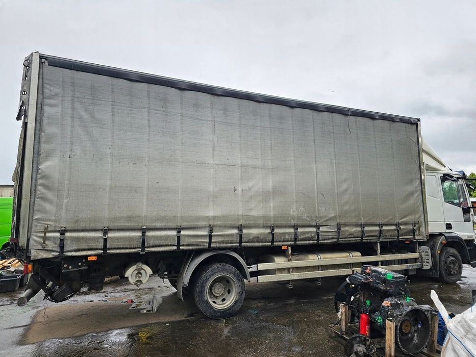 ZABUDOWA PLANDEKA PAKA MAGAZYN FIRANKA 7,5 m IVECO EUROCARGO MERCEDES ATEGO DAF LF 45 55