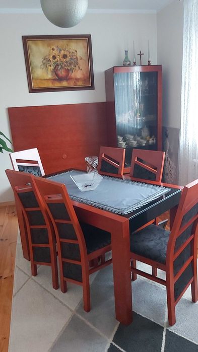 Zestaw Mebli - Kolekcja Art Modulo z drewna czereśniowego firmy Mebin