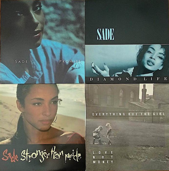 Vinis Talking Heads + EBTG + Sade