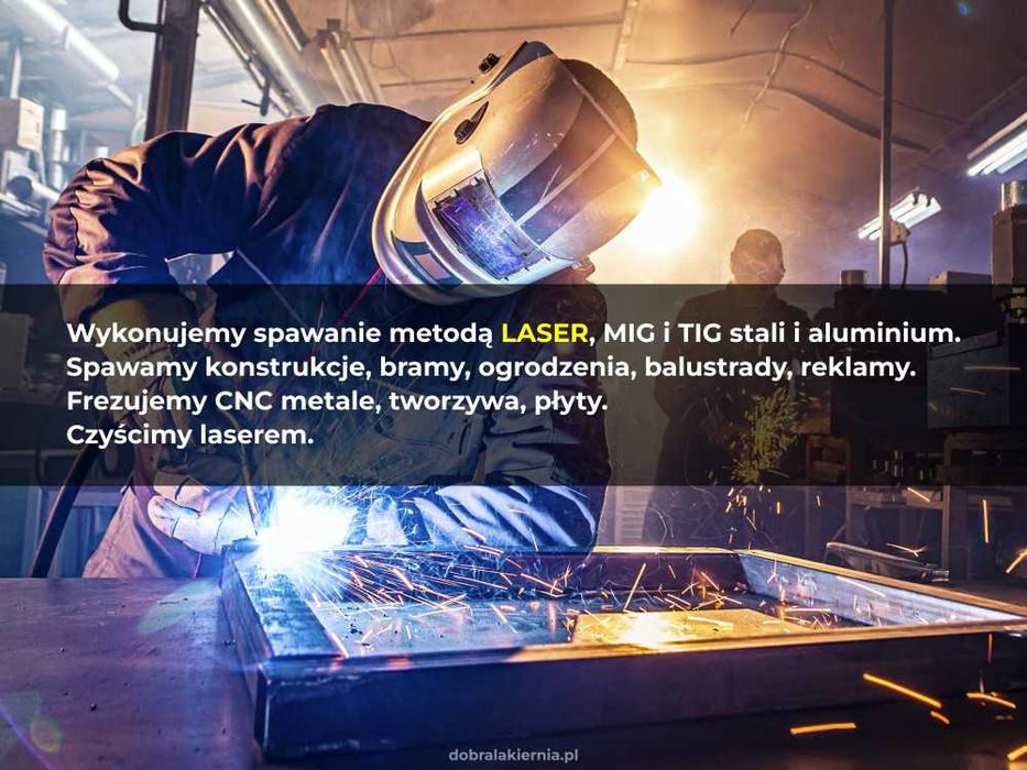 Lakiernia Proszkowa, Ogrodzenia, spawanie - laserowe