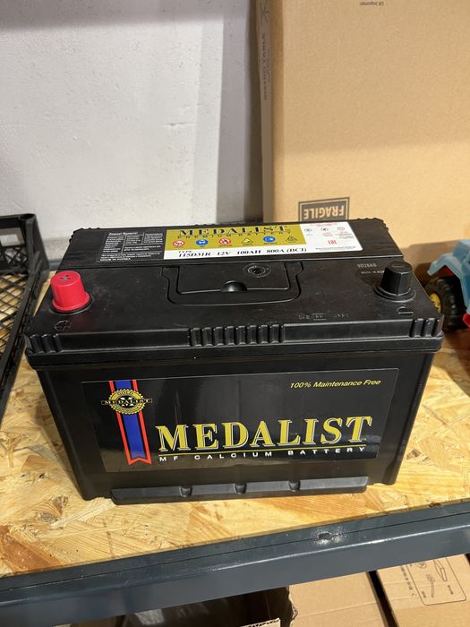 Акумулятор Medalist 100Ah 115d31R 100Ah 800A