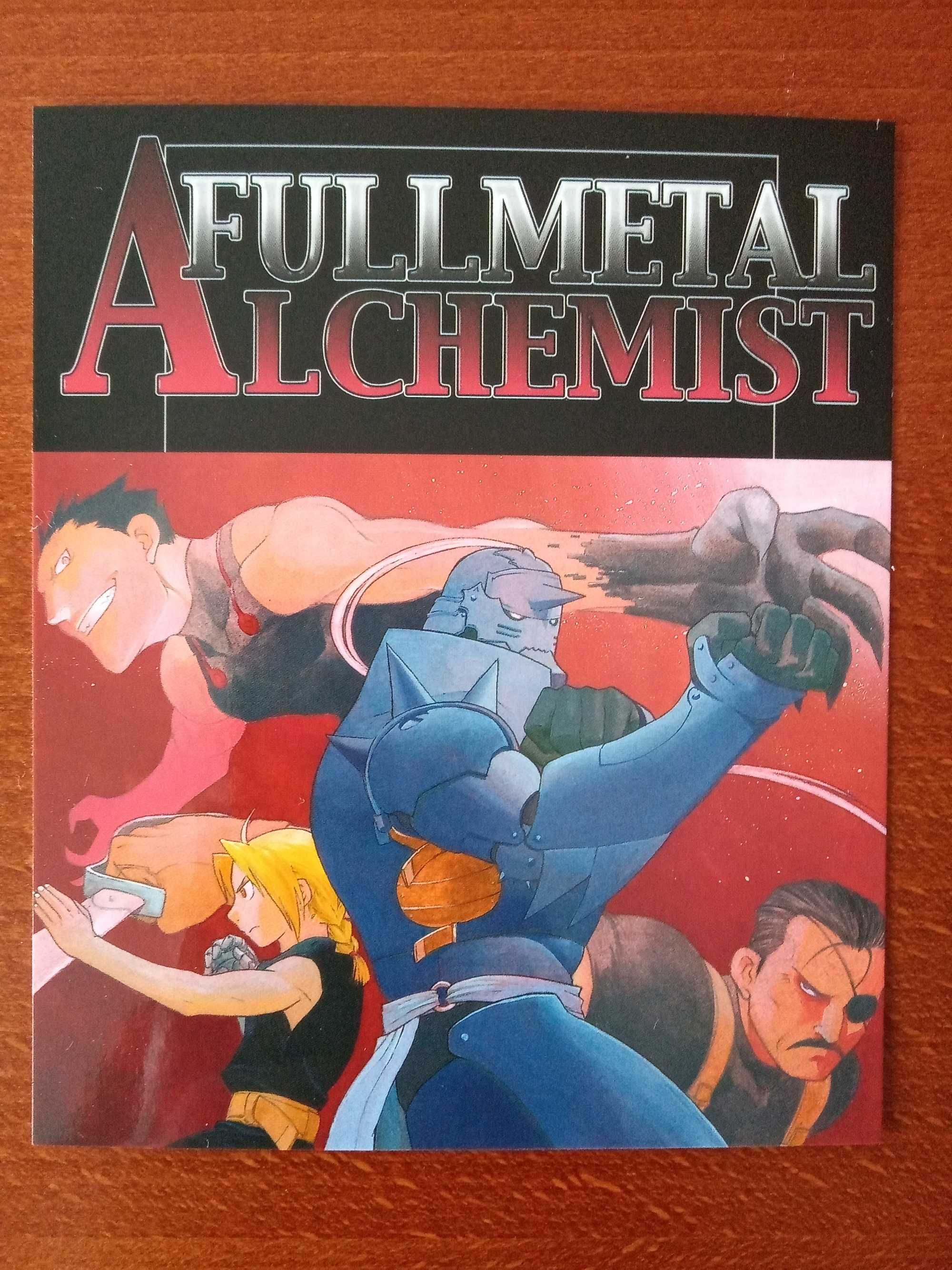 Dodatek do mangi Fullmetal Alchemist - pocztówka