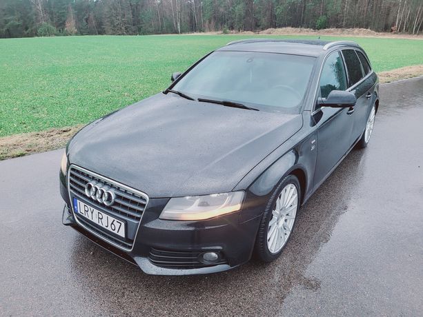 Audi A4 B8 2.0TDI S-Line Czarny sufit MMI ALU DTM