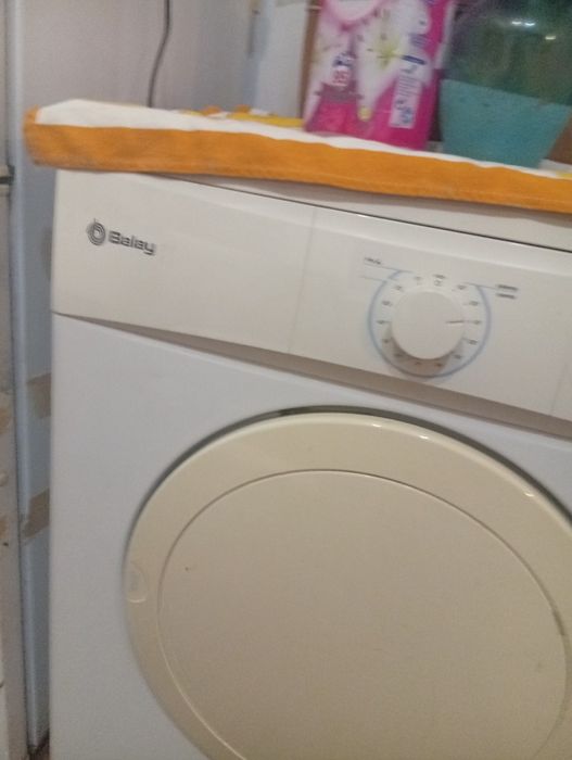 Máquina de secar roupa trabalhar muito bem