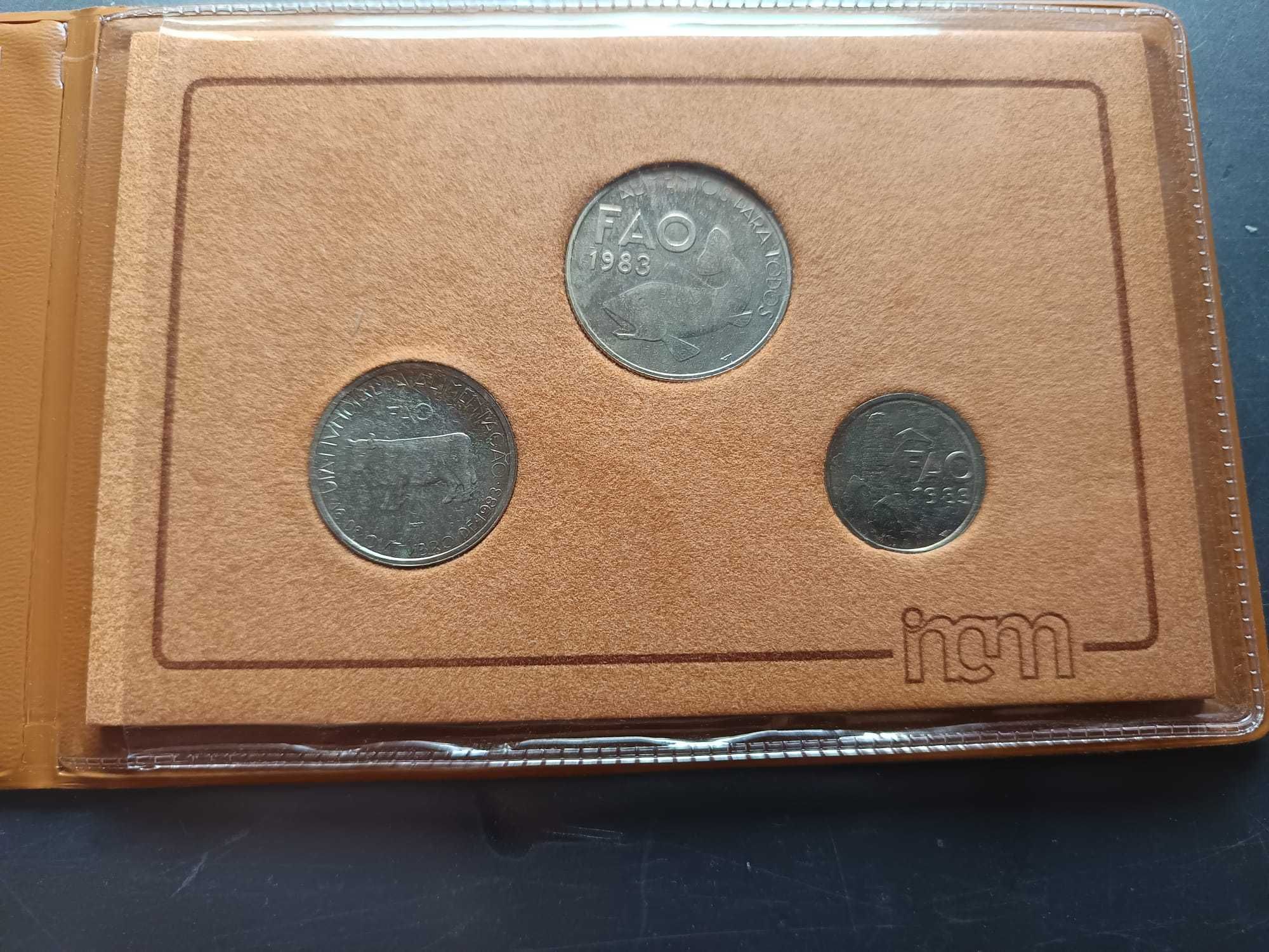 1983 – BNC (3 Moedas) – FAO Alimentação
