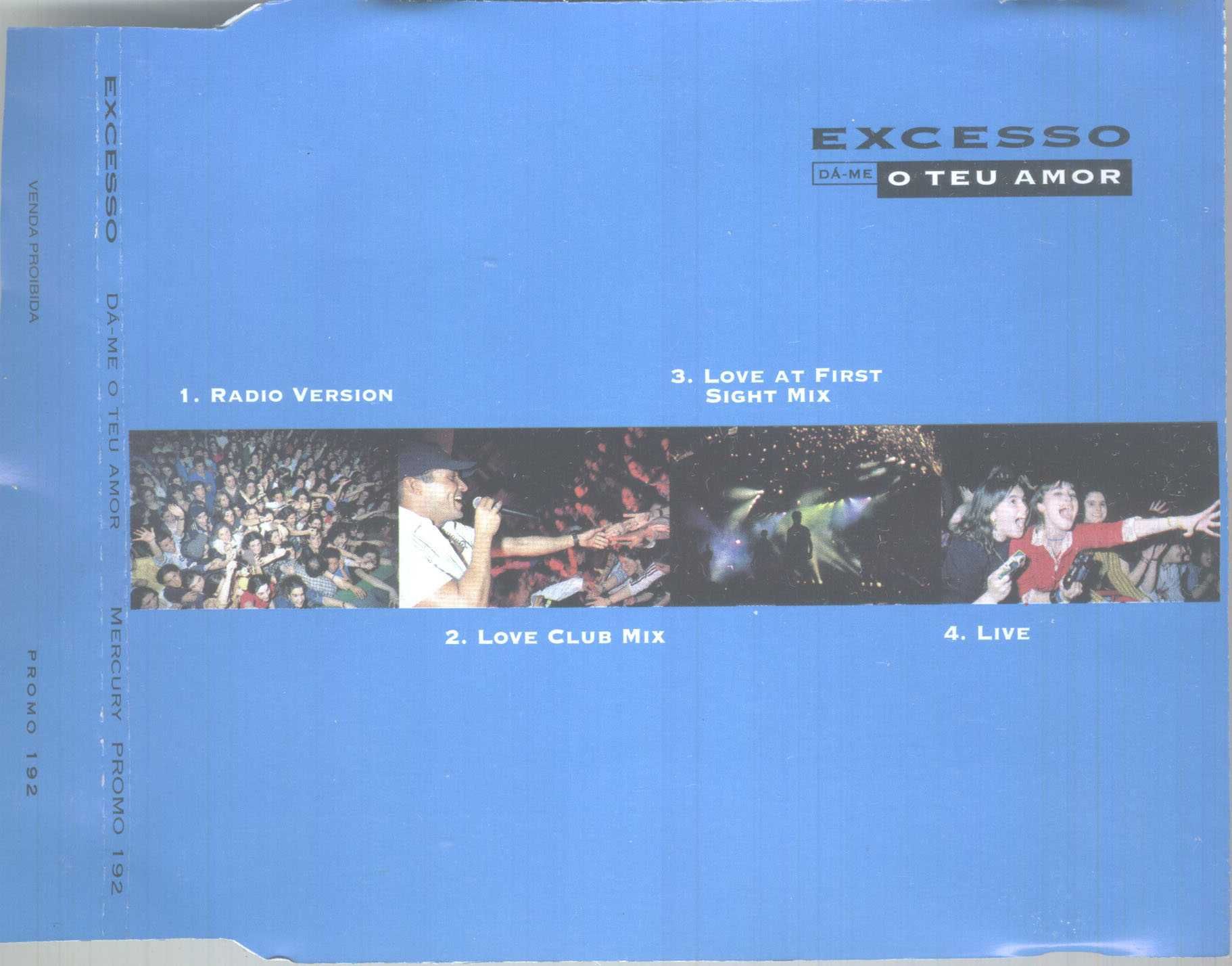 Excesso CDs  Até Ao Fim Tudo Mudou Cassete CDs Promo Duck