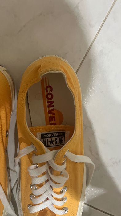 All Star Converse amarelo baixo tamanho 43