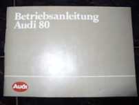 Książka instrukcja obsługi AUDI 80 1983r