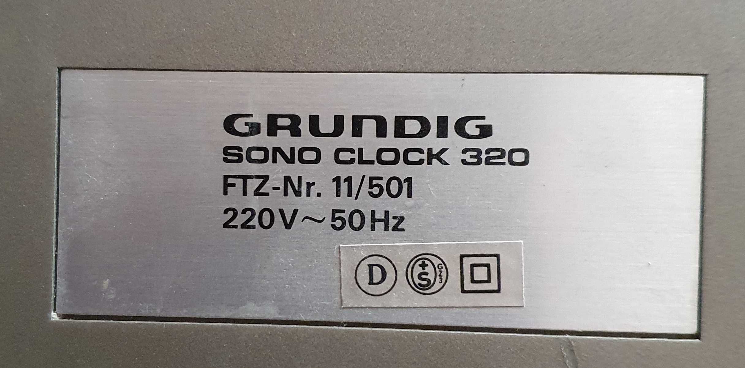 Stare radio Grundig Sono CLOCK 320
