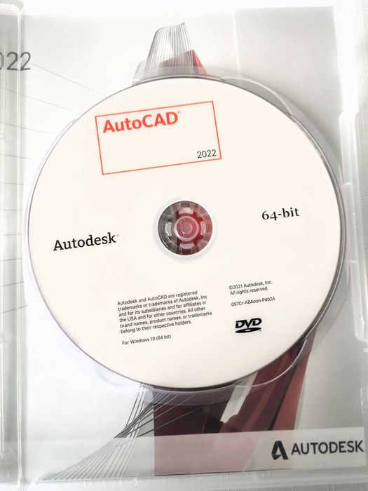 AutoCAD 2022 Polska pełna wersja na płycie DVD Licencja wieczysta