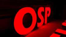 Podświetlane LITERY 3D, Napis OSP na remize, Neon LED, KSRG, Logo 3D
