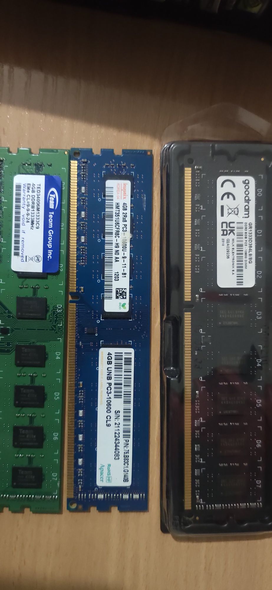 Оперативная память DDR3 1333/ДДР3