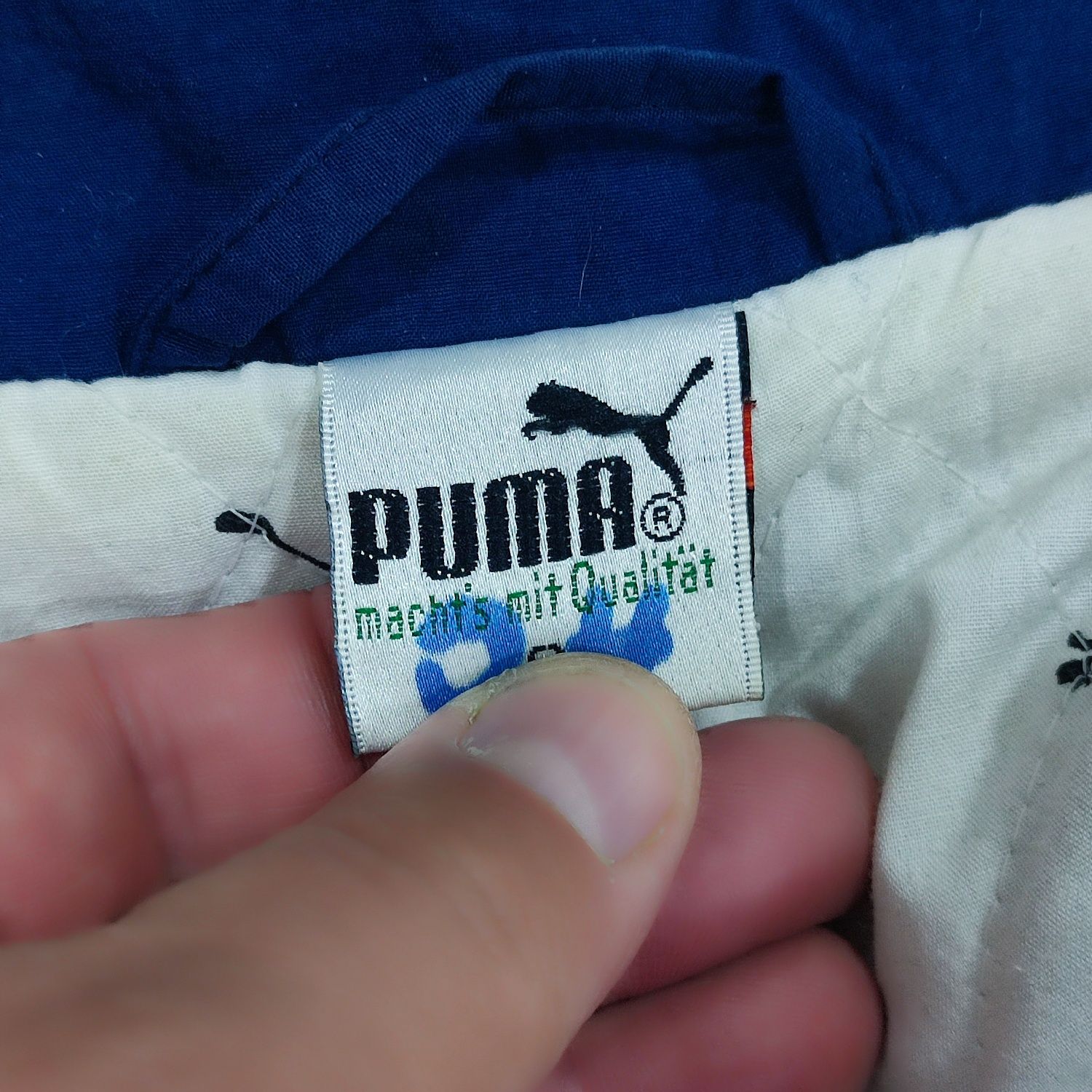 Куртка довга вінтажна 80-90 р. Puma Macht's Mit Qualitat  розмір XL