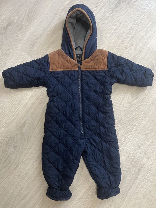 БЕЗКОШТОВНА доставка Стьоганий демісезонний комбінезон на флісі