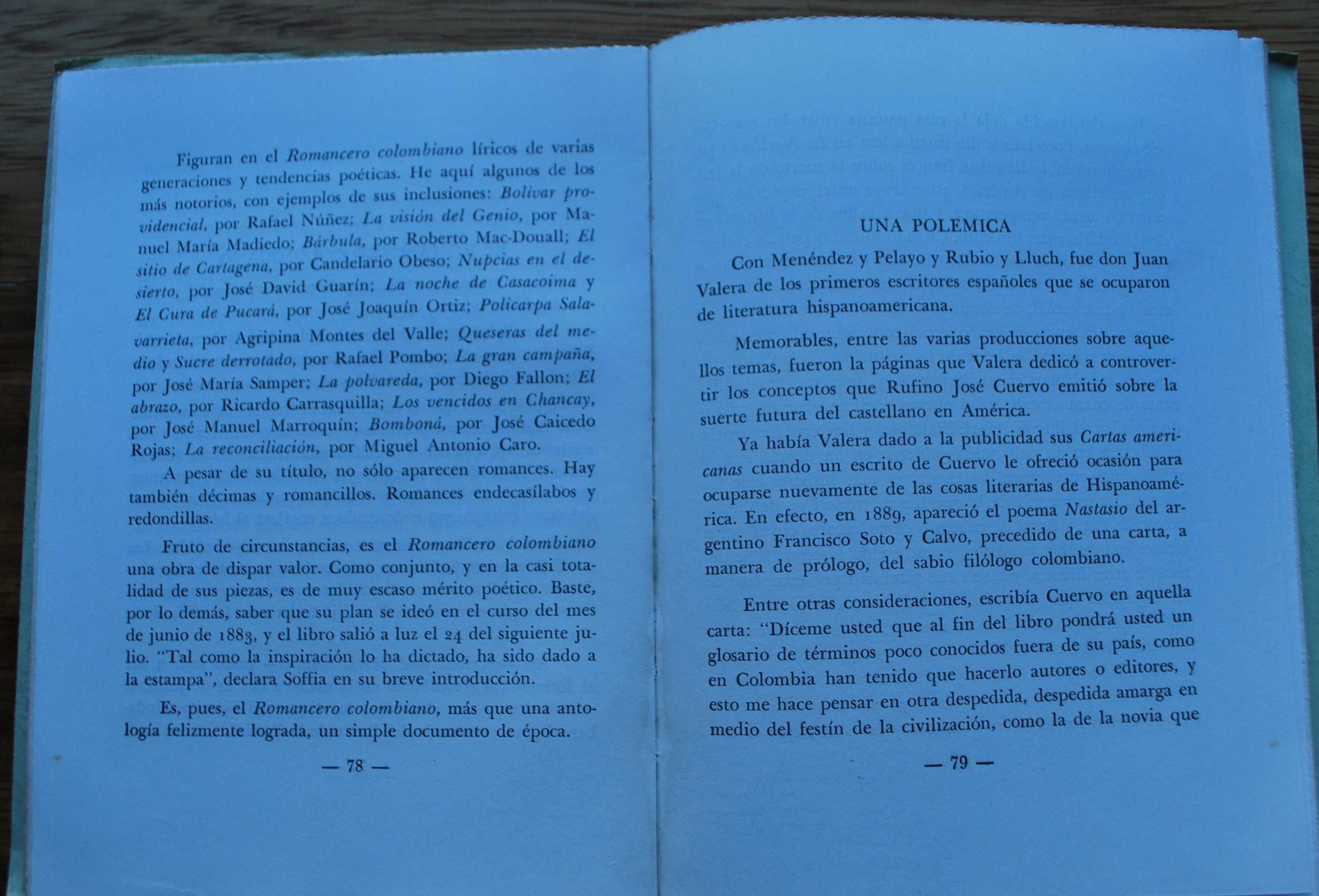 Tema Y Glosas de Carlos Arturo Caparroso - 1º Edição Ano 1962