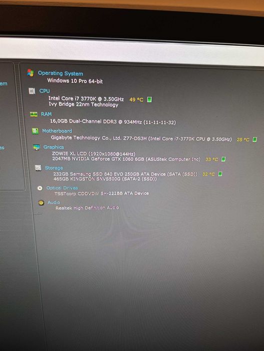 Sprzedam Komputer Gamingowy (rezerwacja)