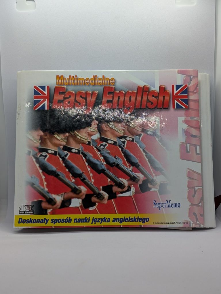 Płyty do nauki angielskiego - Easy English 1,2,3 superMemo płyta CD