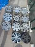 Jogo de 4x tampoes 14 calotas peugeot opel fiat hyundai seat ford citr