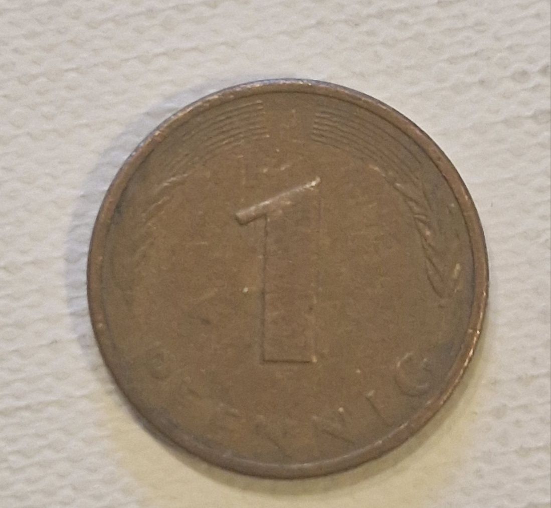 1 pfennig 1978r.