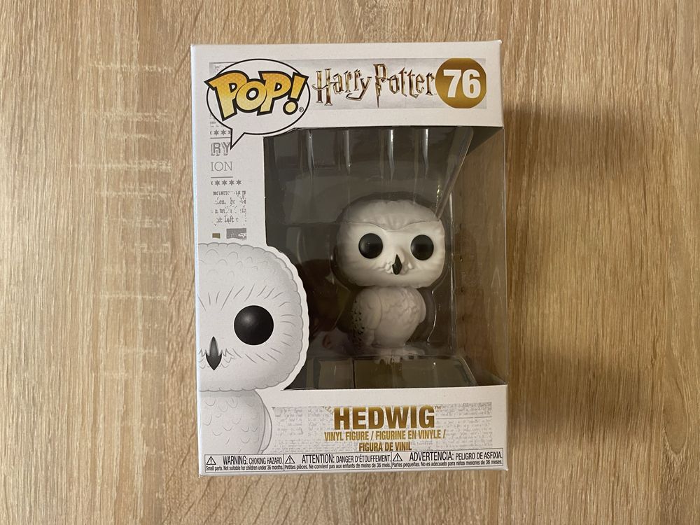 Nowa figurka Funko Pop Harry Potter Hedwig Flocked 76