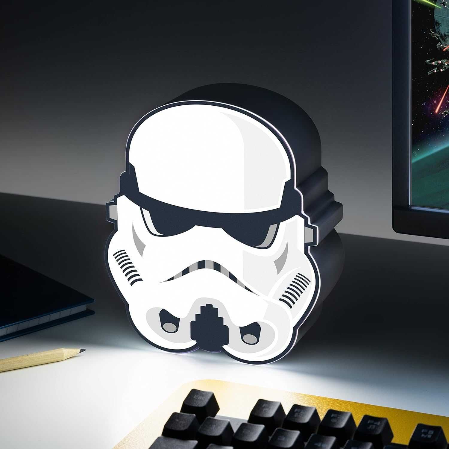 настільна лампа Lucas Film Paladone Star Wars Stormtrooper Night Light