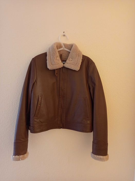 Pilotka,kurtka  damska Wittchen ,skórzana, 38,M