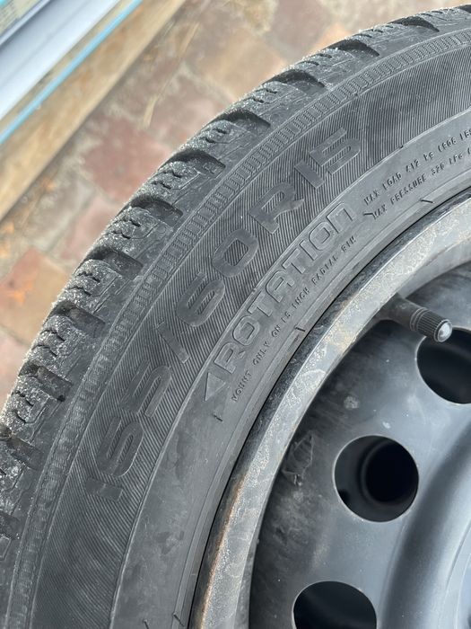 Koła 165/65 r15 z czujnikami cisnienia powietrza toyota yaris/aygo