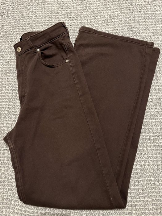 Прямі широкі джинси