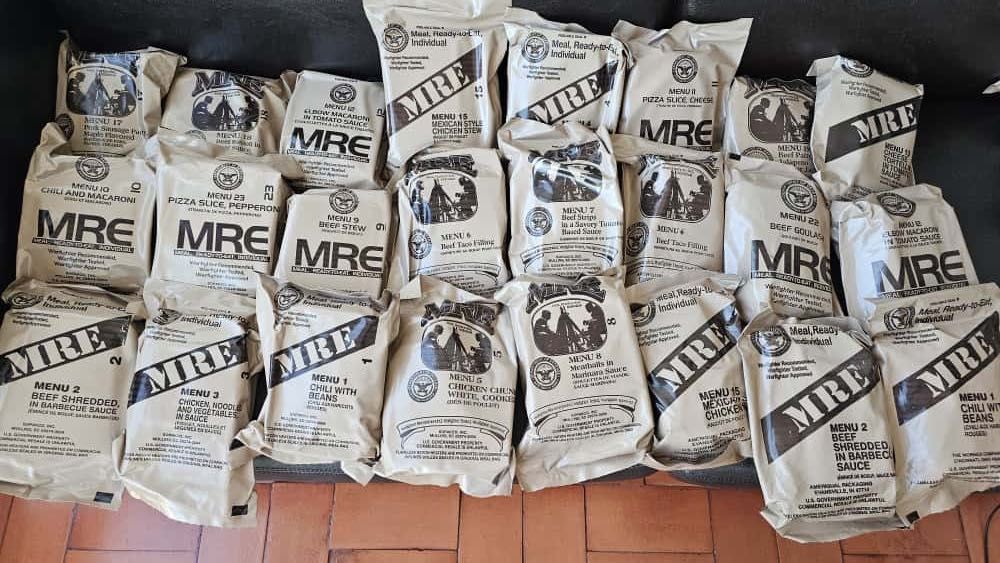 MRE - Meal Ready to Eat (Razão Individual de Combate) Americana USA