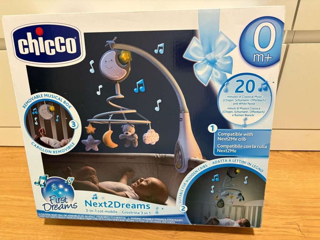 MÓBILE Chicco Next2Dreams 3em1 Azul (Nunca usado)
