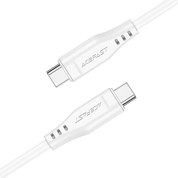 Kabel Acefast C3-03 Usb-c - Usb-c Pd Qc 60w 3a 480Mb/s 1,2m - biały