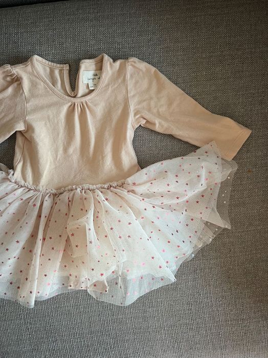 Vestido infantil de bailarina com tutu