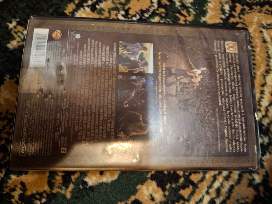 Władca pierścieni Drużyna pierścienia kaseta VHS