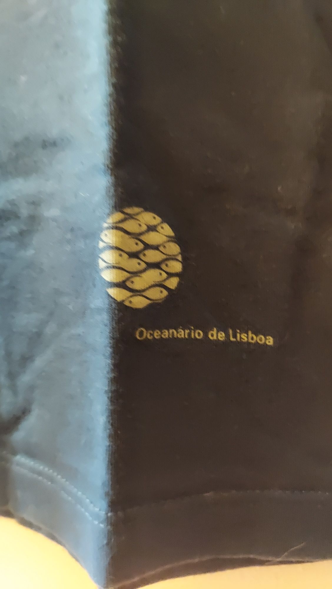 T-shirt 100% algodão oceanário lisboa 9/10 anos