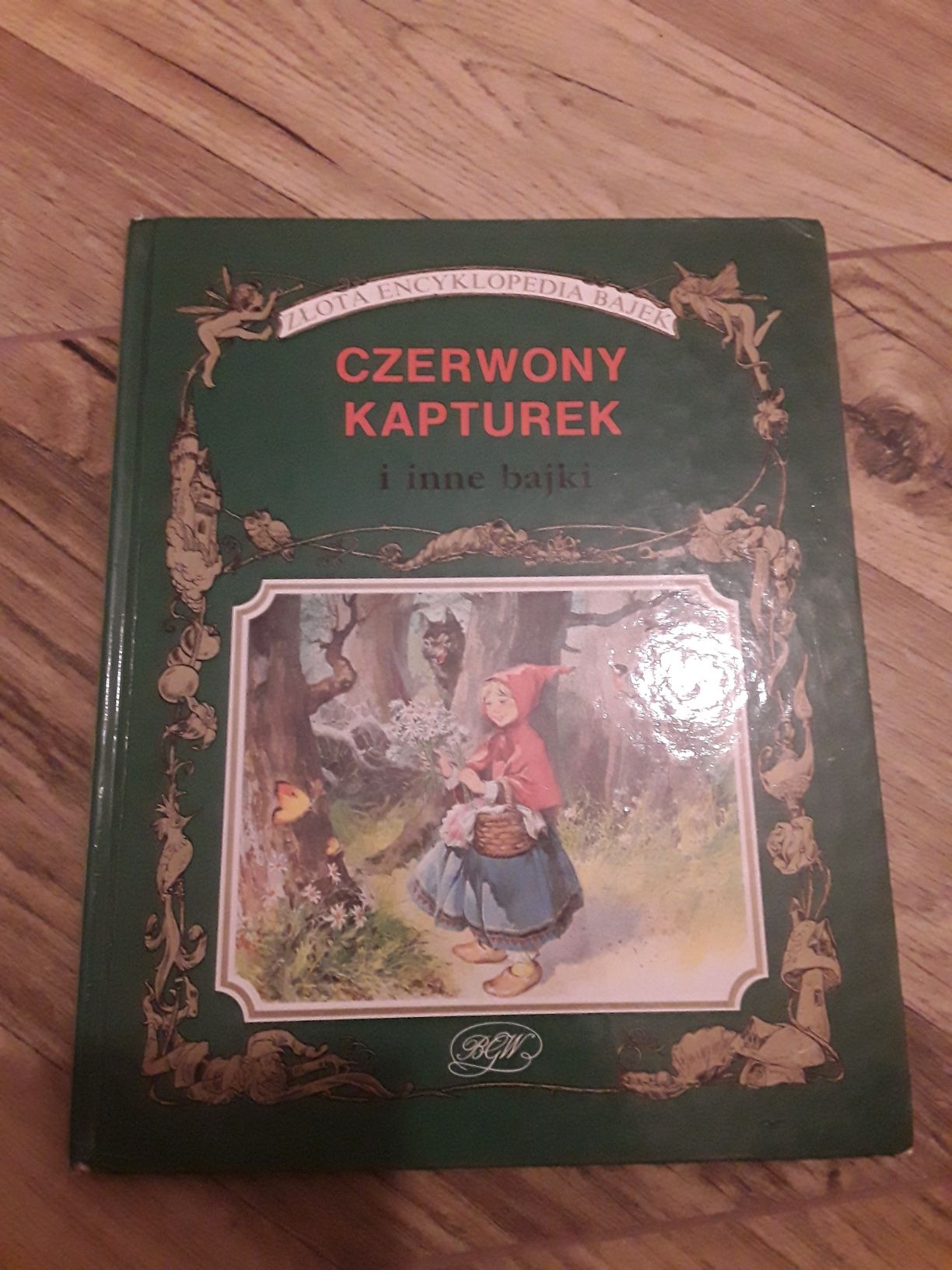 Złote encyklopedia bajek czerwony kapturek dziewczynka z zapałkami