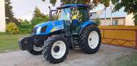 New Holland TS100A 4cyl IVECO 4,5 litra 100 koni, bardzo prosta mechaniczna wersja, świeżo sprowadzony, bardzo dobry stan, TS110A, T5, CASE MAXXUM 100, 110,  oryginalny stan, bardzo ładny ciągnik, klimatyzacja, kpl zaczepów